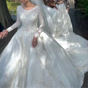 Sena Masoud wedding dress